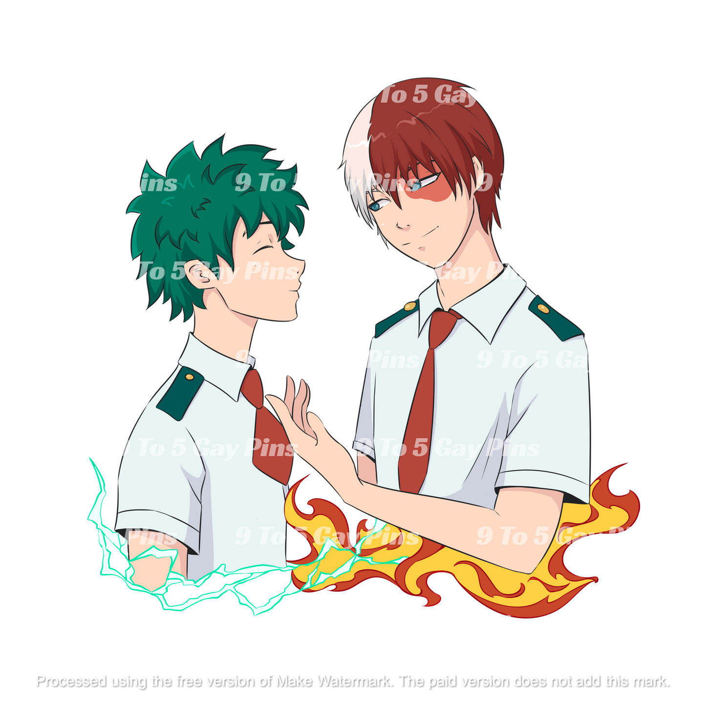 Shipped: Deku and Todoroki