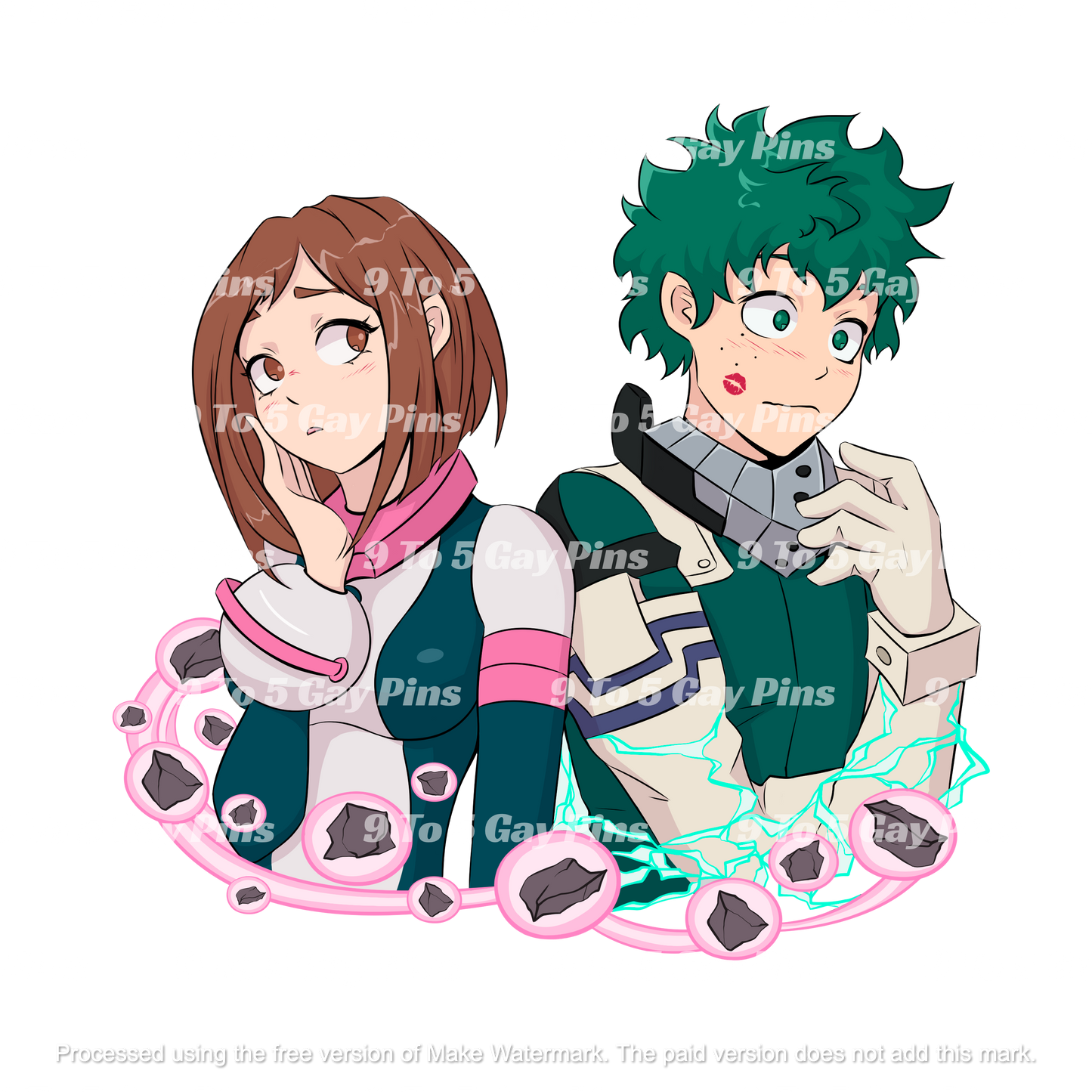 Enviado: Deku y Ochako