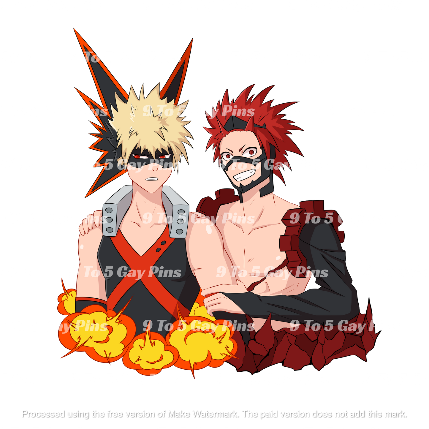 Shipped: S2.2 Bakugo and Kirishima