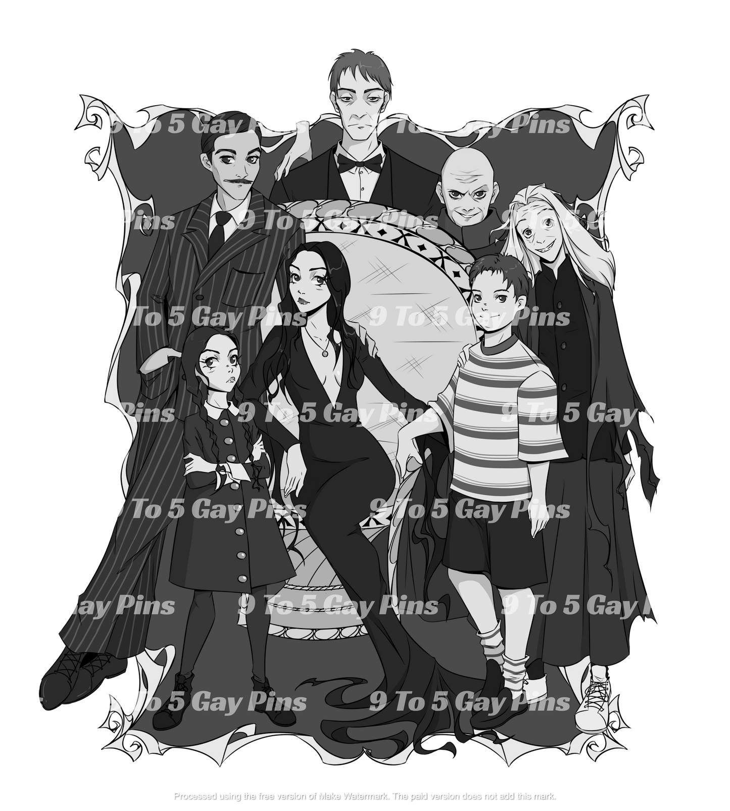 P4P Addams Family