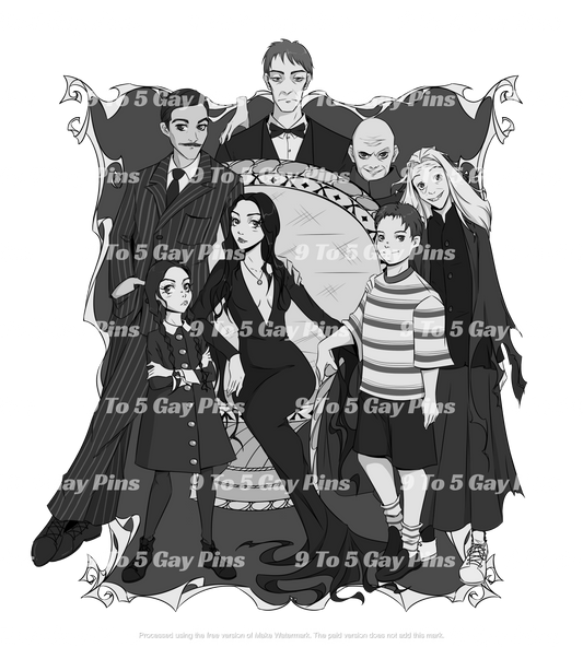 P4P Addams Family