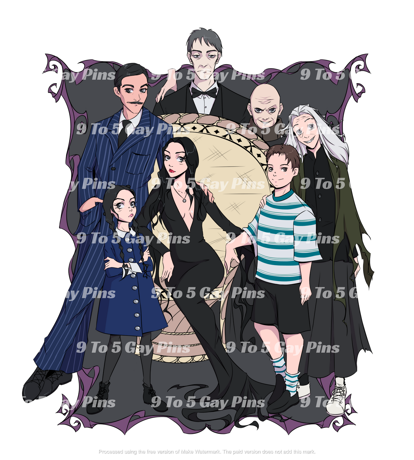 P4P Addams Family