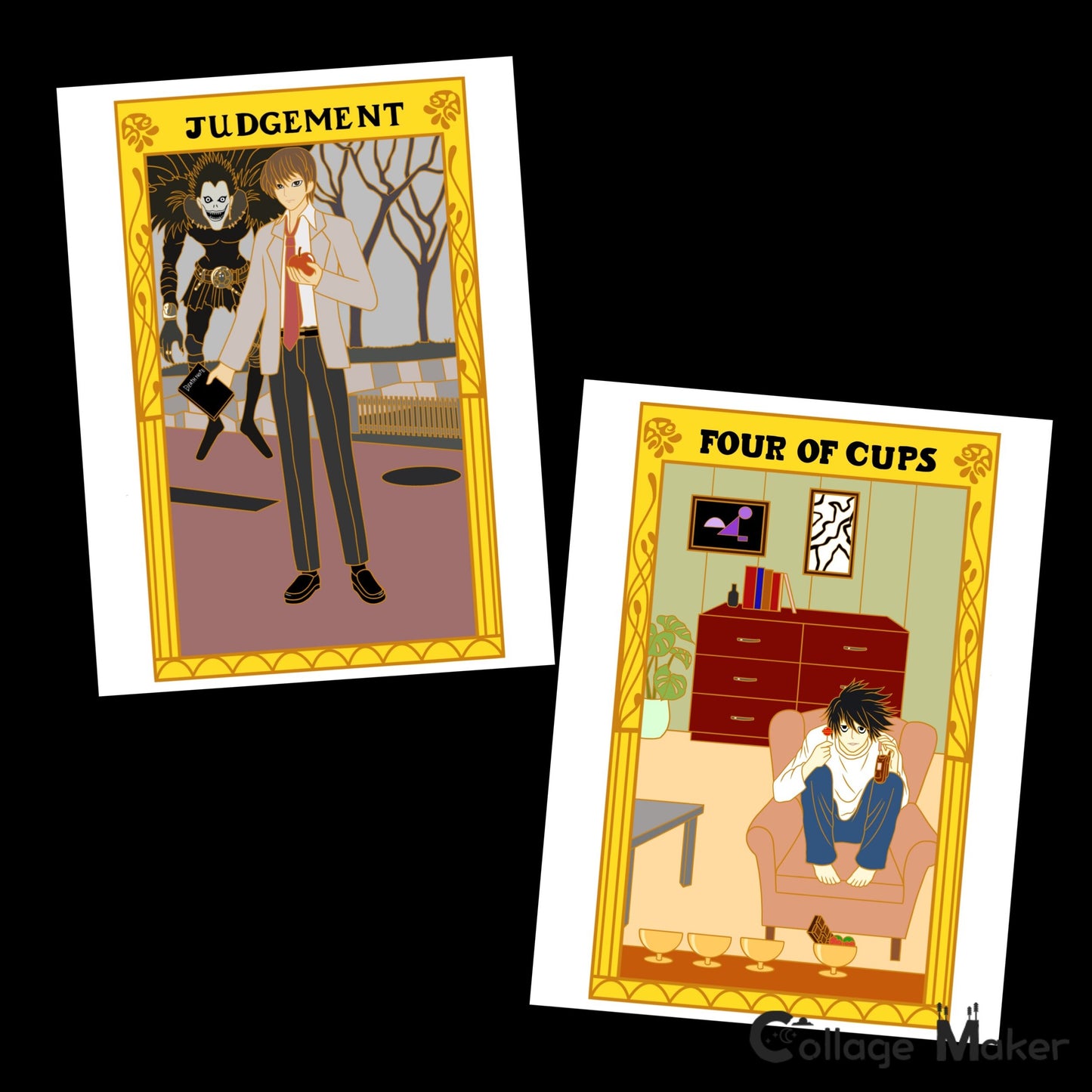 Anime Tarot: Death Note (Group 3)