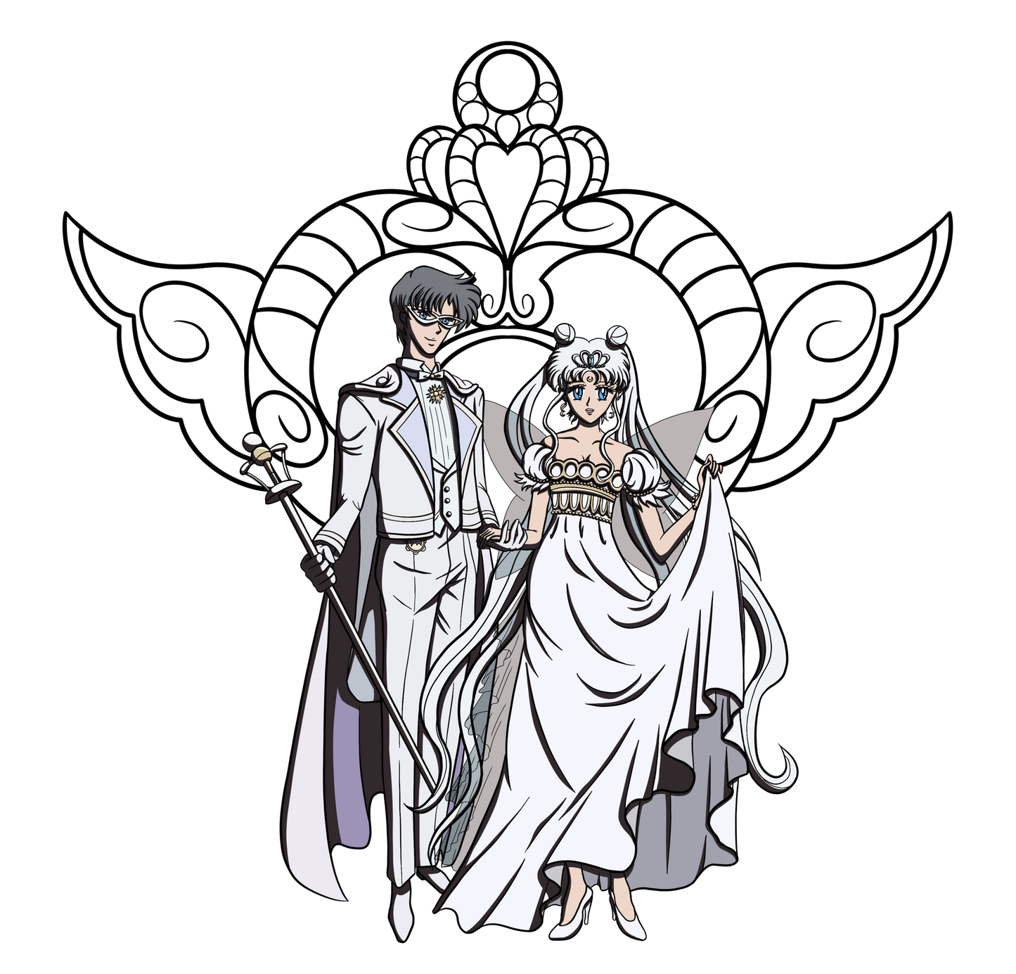 Framework: Queen Serenity and King Endymion