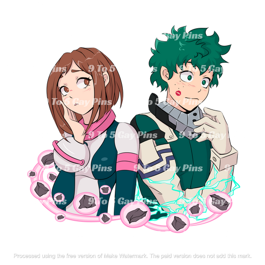 Enviado: Deku y Ochako