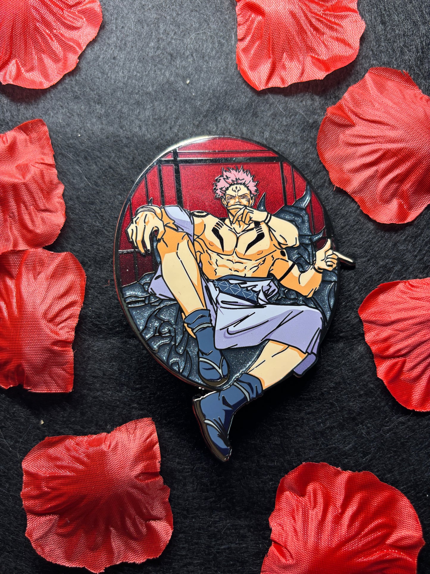 Demon Collab with Master pins