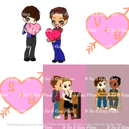 Love S and V Set