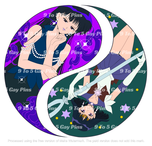 Yin and Yang Sailor V and S