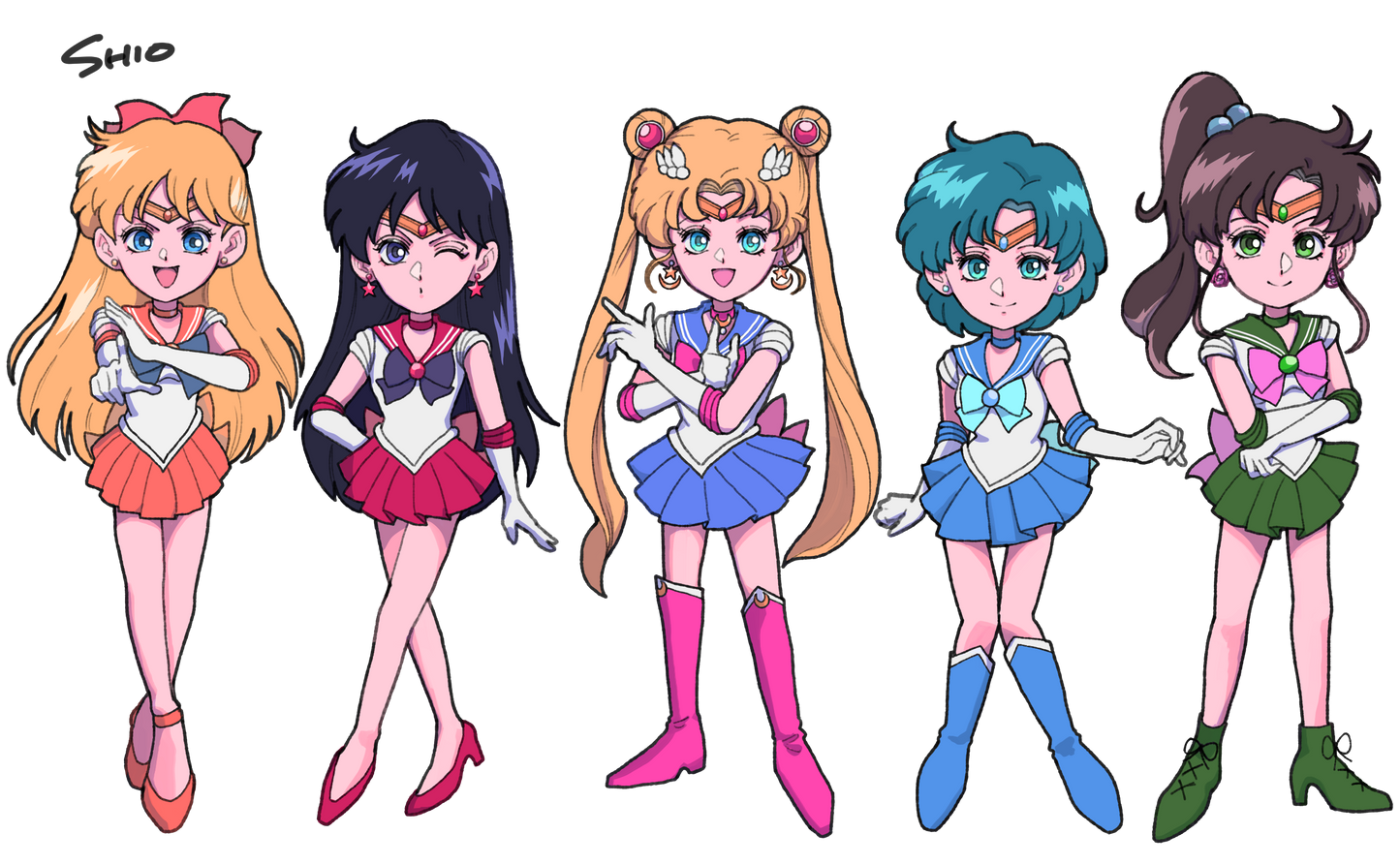 Sailor M Chibi Set