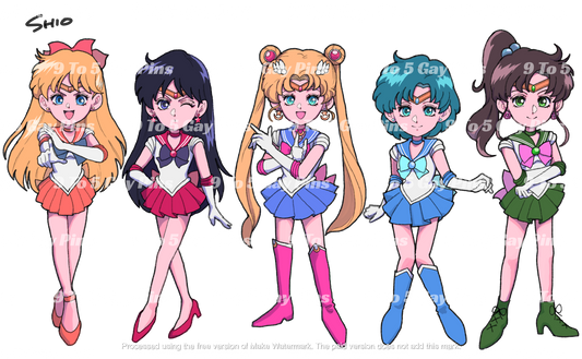 Sailor M Chibi Set