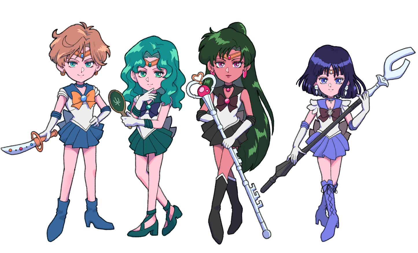 Sailor M Chibi Set