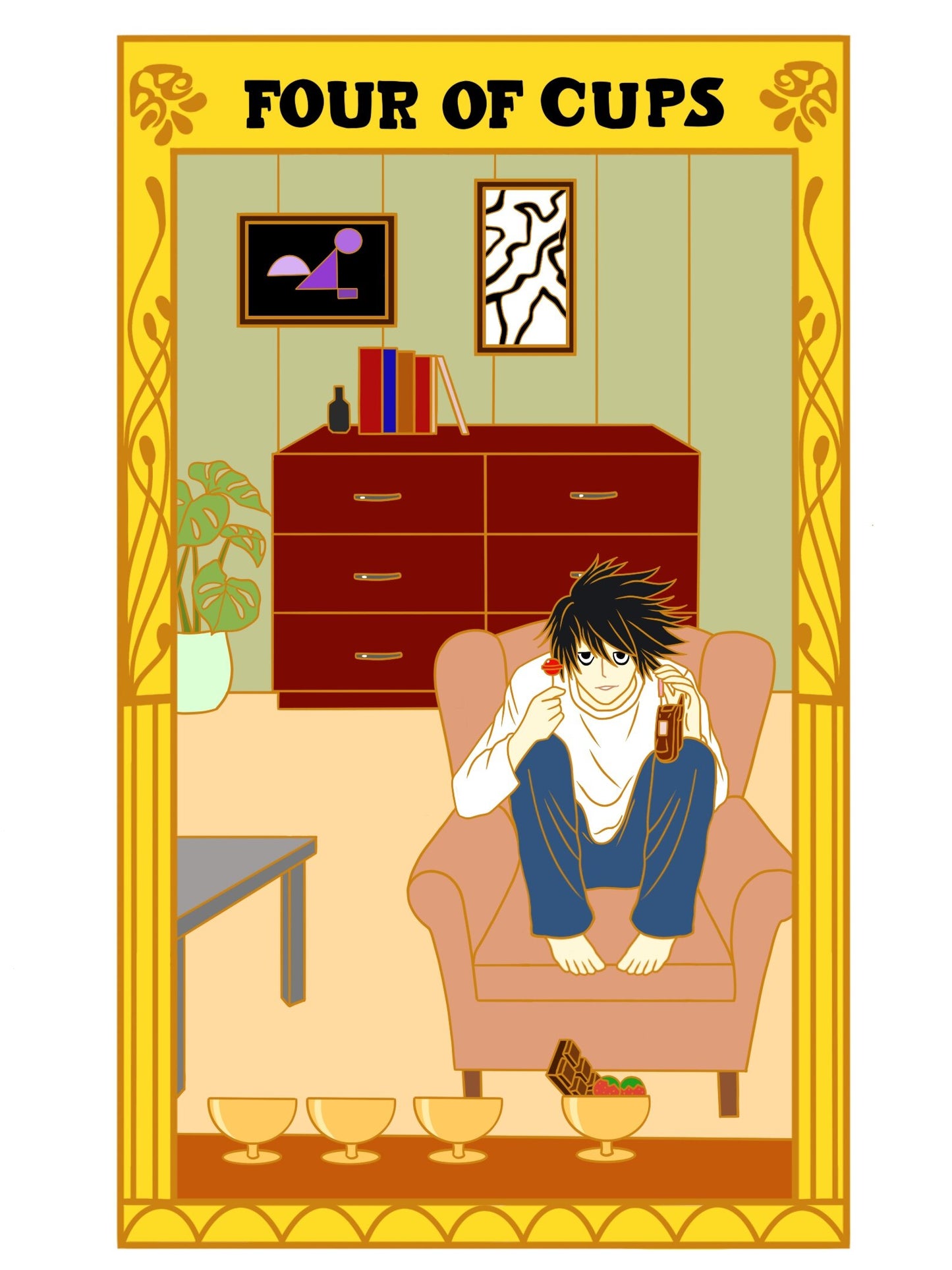 Anime Tarot: Death Note (Group 3)