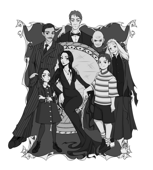 P4P Addams Family