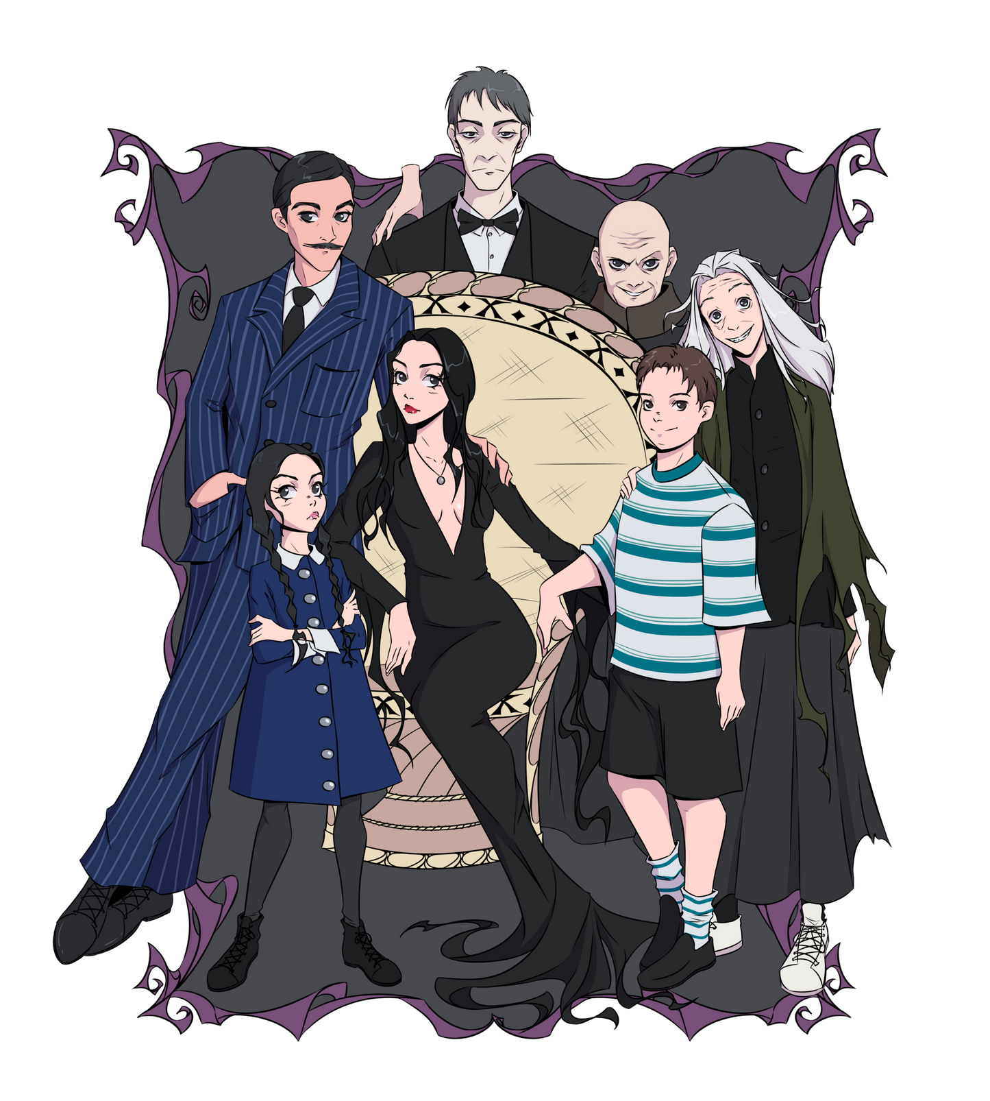 P4P Addams Family