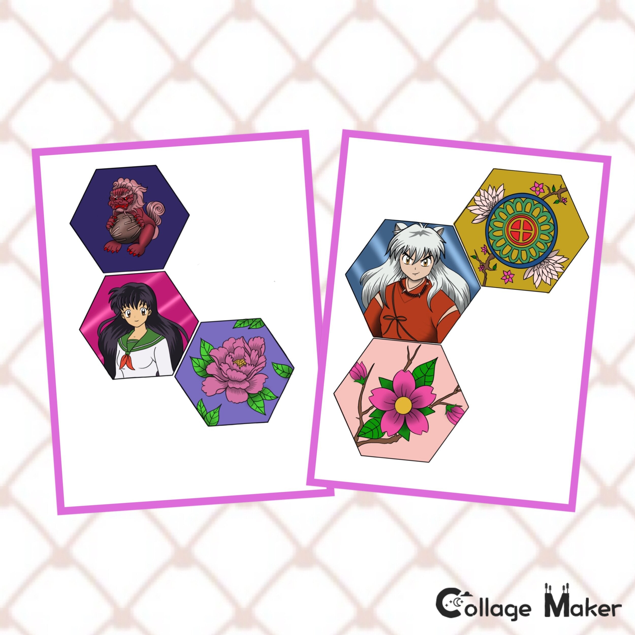 犬夜叉拼图组 1 – 9 To 5 Gay Pins