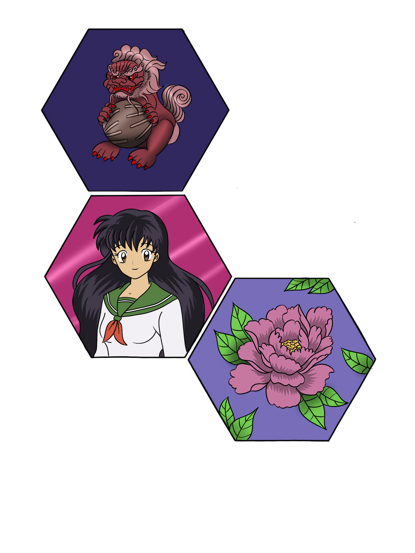 Rompecabezas de Inuyasha grupo 1