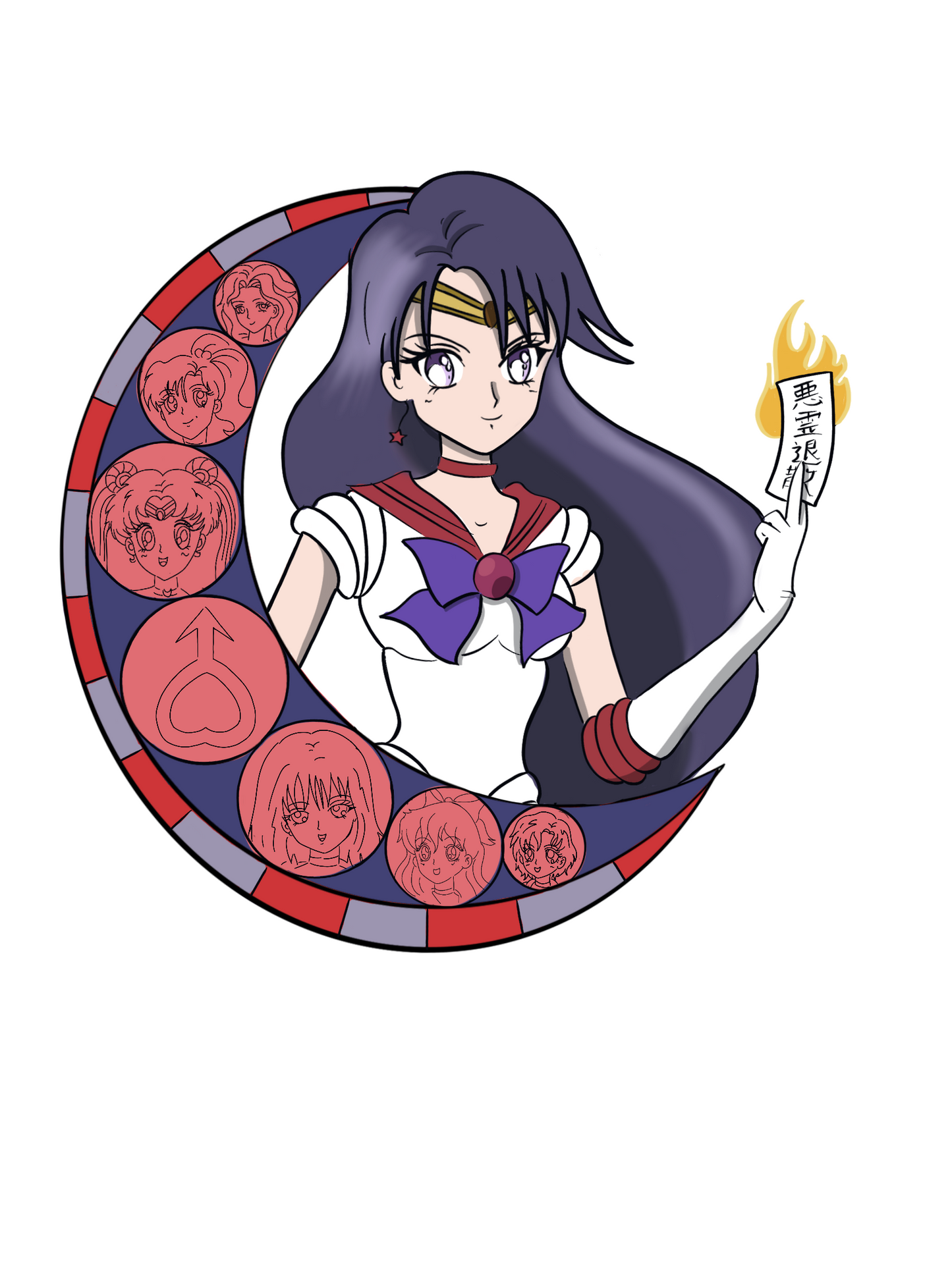 Sailor Glass: Sailor Mars
