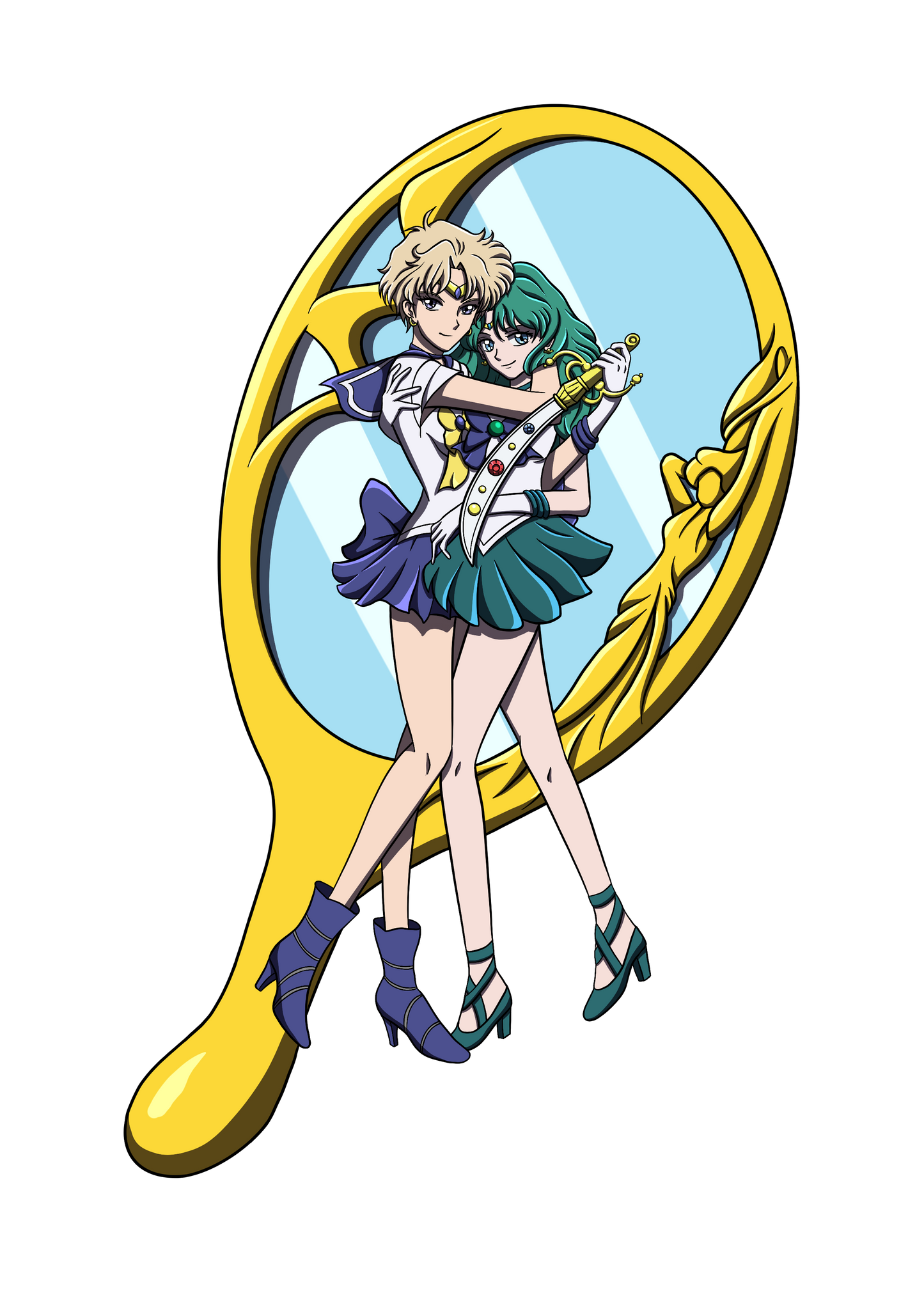 Framework: Sailor Neptune and Uranus